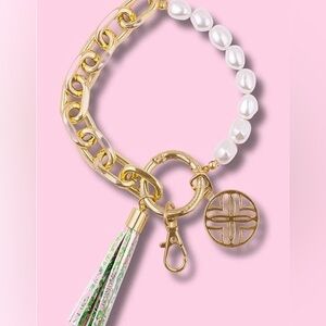 Lilly Pulitzer Keychain Bracelet!